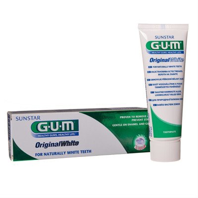 GUM Original White dantų pasta, 75 ml