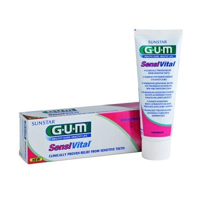 GUM SENSIVITAL TOOTHPASTE N1 (SUNSTAR), 75 ml