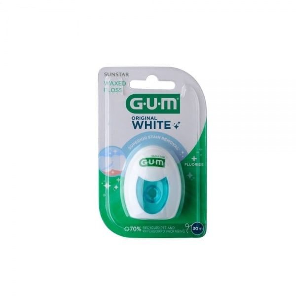 G.U.M tarpdančių siūlas GUMORIGINAL WHITE 2040, ., 30 m