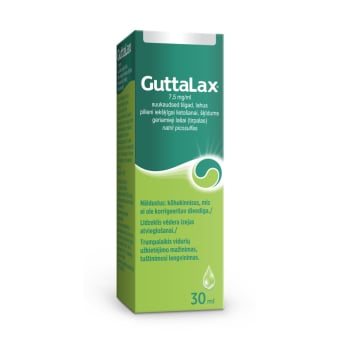 GUTTALAX, geriamieji lašai, tirpalas, N1, 30 ml