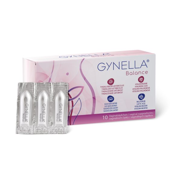 GYNELLA makšties ovulės BALANCE, 10 vnt