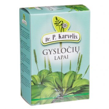 GYSLOČIO lapai, 50 g