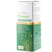 Gysločio sirupas su vitaminu C, DR. MULLER PLANTAIN BRONCHO, 110 ml