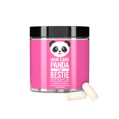 HAIR CARE PANDA kapsulės plaukų priežiūrai BESTIE N60