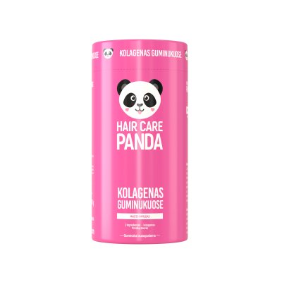 HAIR CARE PANDA kolageno guminukai