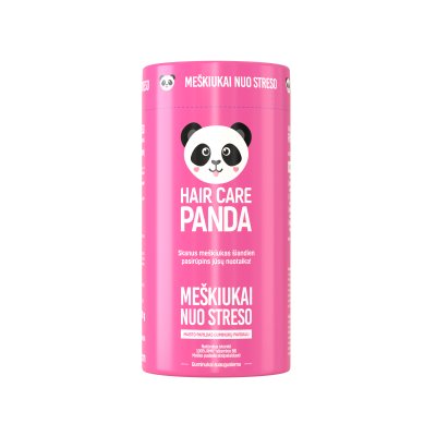 HAIR CARE PANDA meškiukai nuo streso N60
