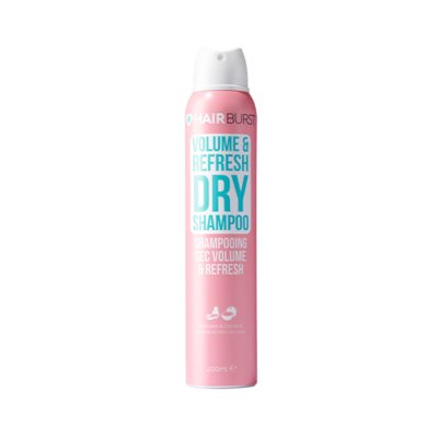 HairBurst Sausas šampūnas Volume & Refresh, ., 200 ml