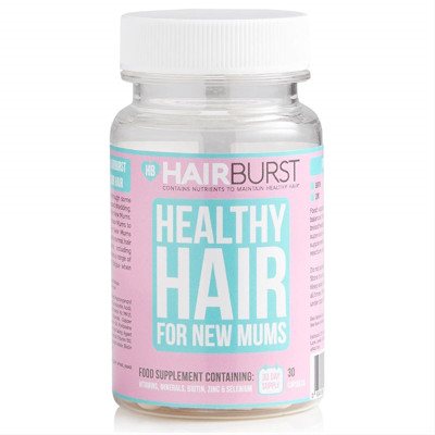 HAIRBURST,maisto papildas plaukams, moterims po gimdymo, 30 kapsulių
