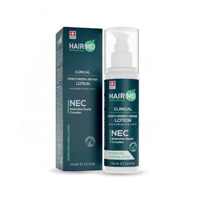 HairMD Clinical Repair NEC Lotion - intensyvios priežiūros galvos odos losjonas, 125 ml
