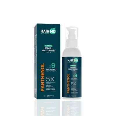 HairMD Clinical Repair Panthenol 9% Lotion - galvos odos losjonas su 9 % pantenoliu, 150 ml
