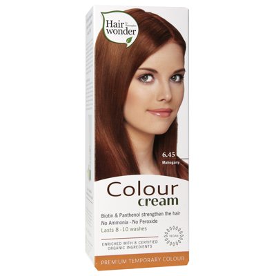 HAIRWONDER dažantis kremas Colour Cream, spalva riešuto 6.45, 60 ml