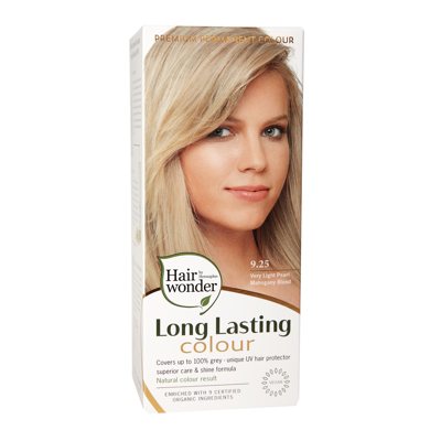 HAIRWONDER Ilgalaikiai plaukų dažai su 9 ekologiškais ekstraktais, 9.25, 100 ml