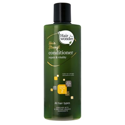 HAIRWONDER plaukus sustiprinantis kondicionierius „Hair Strength“, 200 ml