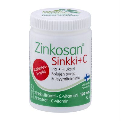 HANKINTATUKKU ZINKOSAN, 120 tablečių
