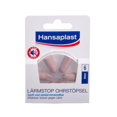 HANSAPLAST ausų kamštukai STOP TRIUKŠMUI N6