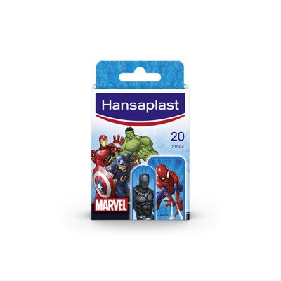 HANSAPLAST MARVEL, pleistrai vaikams, 20 vnt