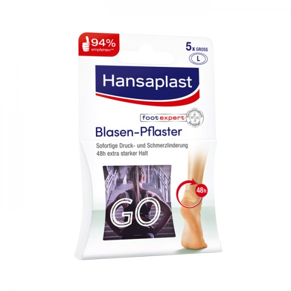 HANSAPLAST pūslių pleistrai, 5 vnt
