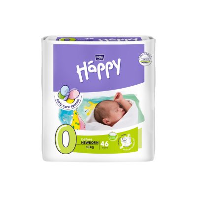 Happy Before Newborn sauskelnės naujagimiams iki, N46, 2 kg