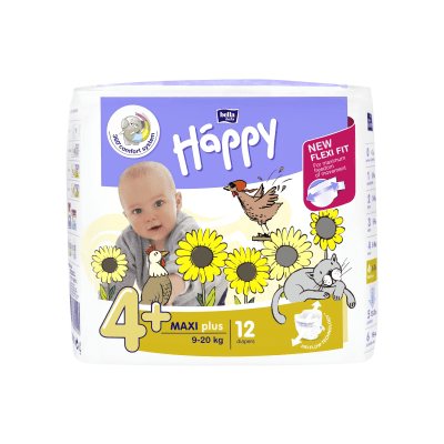 HAPPY MAXI PLUS sauskelnės vaikams 9- N12, 20 kg