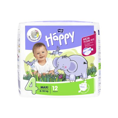 HAPPY MAXI sauskelnės vaikams 8- N12, 18 kg
