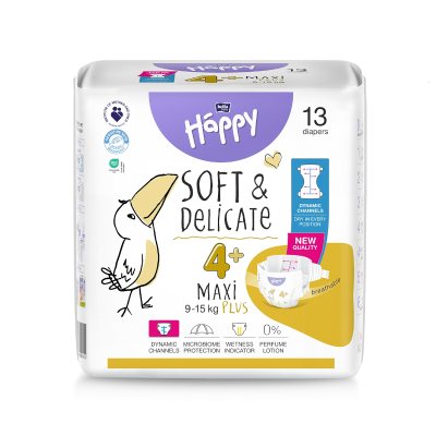 HAPPY sausk.vaik.Maxi Plus N13, 9, 15 kg
