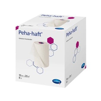 HARTMANN savaime sukimbantis tvarstis PEHA-HAFT, x 20 m, 1 vnt., 10 cm