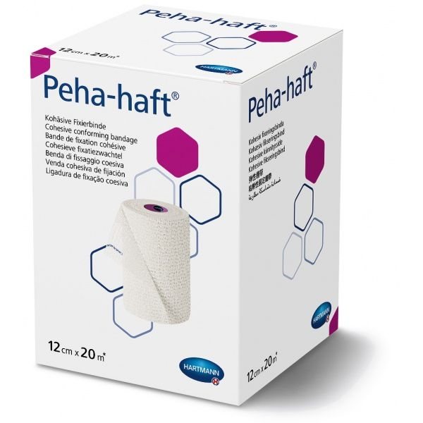 HARTMANN tvarstis PEHA-HAF, x 20 m, 1 vnt., 12 cm