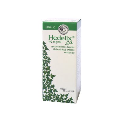 Hedelix s.a. 40 mg/ml geriamieji lašai, 50 ml