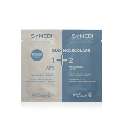 Helen Seward Synebi atstomųjų priemonių plaukams rinkinys, (serumas ir kaukė), 2 x 12 ml