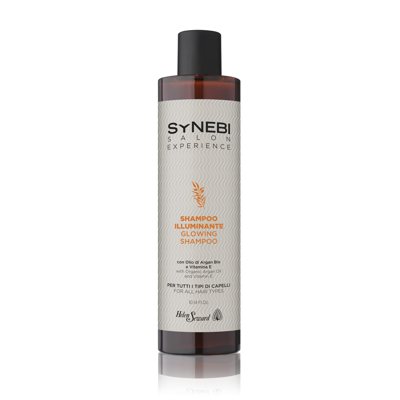 Helen Seward Synebi plaukams blizgesio suteikiantis šampūnas, su arganų aliejumi ir Vit E, 300 ml