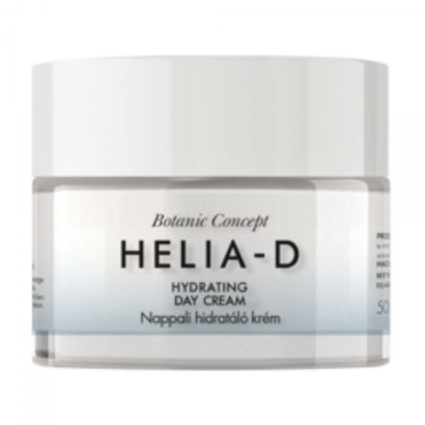 HELIA-D drėkinamasis veido kremas jautriai odai BOTANIC CONCEPT HYDRATING DAY CREAM, 50 ml