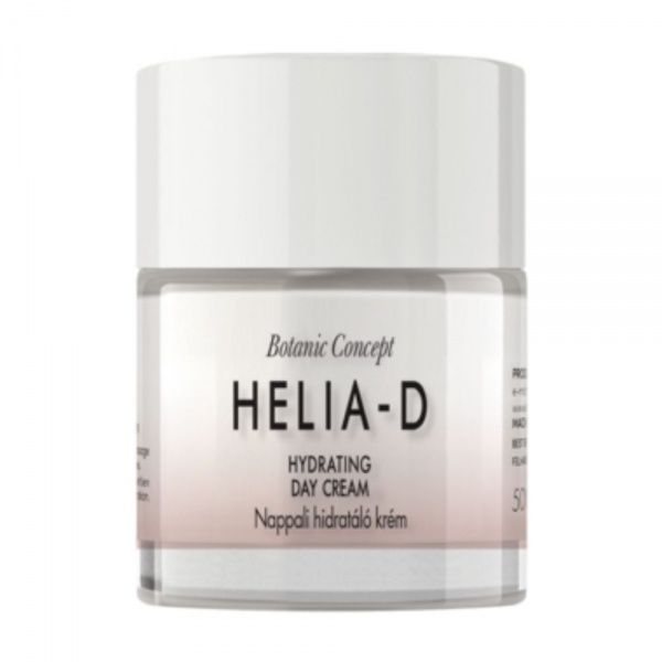 HELIA-D drėkinamasis veido kremas sausai odai BOTANIC CONCEPT HYDRATING DAY CREAM, 50 ml