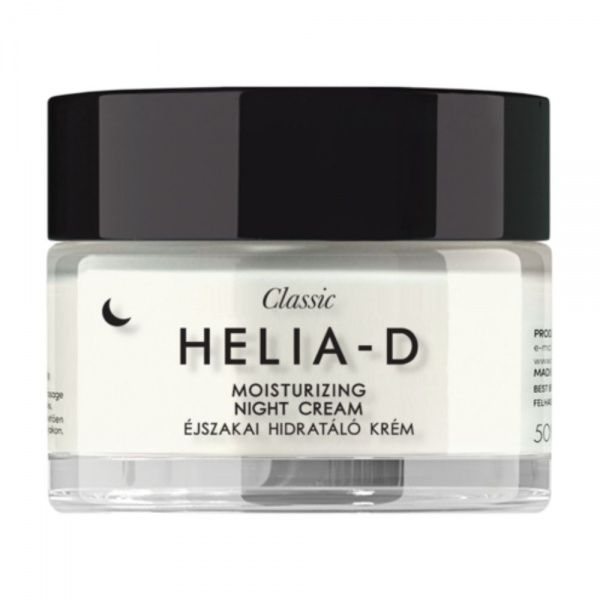 HELIA-D naktinis drėkinamasis veido kremas CLASSIC MOISTURISING NIGHT CREAM, 50 ml