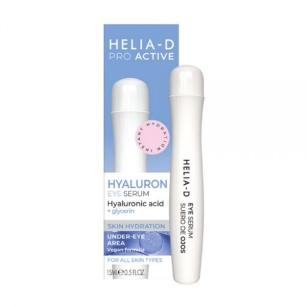 HELIA-D paakių serumas PRO ACTIVE HYALURON EYE SERUM, 15 ml