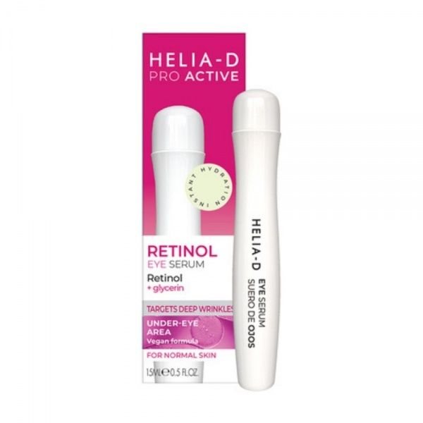 HELIA-D paakių serumas PRO ACTIVE RETINOL EYE SERUM, 15 ml