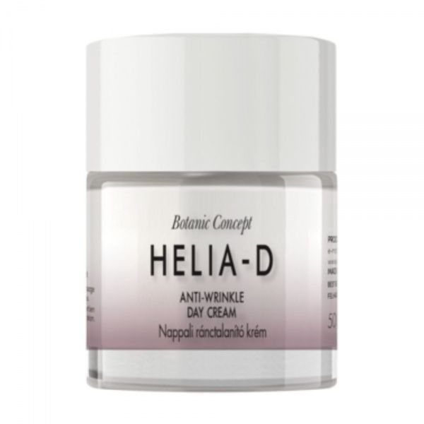 HELIA-D veido kremas BOTANIC CONCEPT ANTI WRINKLE DAY CREAM, 50 ml