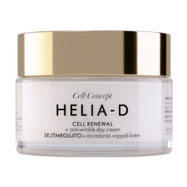 HELIA-D veido kremas CELL CONCEPT CELL RENEWAL ANTI WRINKLE DAY CREAM 55+, SPF20, 50 ml