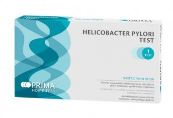Helicobacter Pylori testas N1