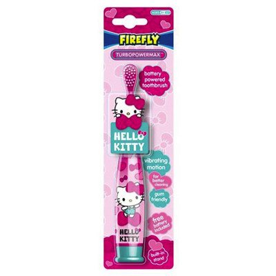 HELLO KITTY TURBO, elektrinis vibruojantis dantų šepetėlis vaikams, nuo ., 1 vnt., 4 m