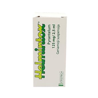 HELMINTOX, 5 % suspensija, geriamoji suspensija, N1, 15 ml