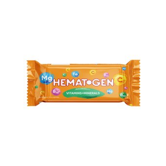 HEMATOGEN su vitaminais ir mineralais, 50 g