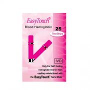 Hemoglobino kiekio kraujyje tyrimo juostelės EASYTOUCH, 25 vnt