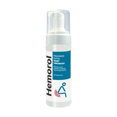 HEMOROL intymios higienos prausimosi putos esant hemorojui, 150 g