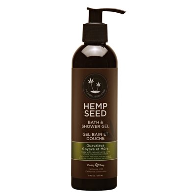HEMP SEED Bath & Shower Gel Guavalava kūno prausiklis, 237 ml