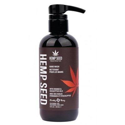 HEMP SEED Hand Wash with Orange & Eucaliptus Oils Skystas muilas, 355 ml