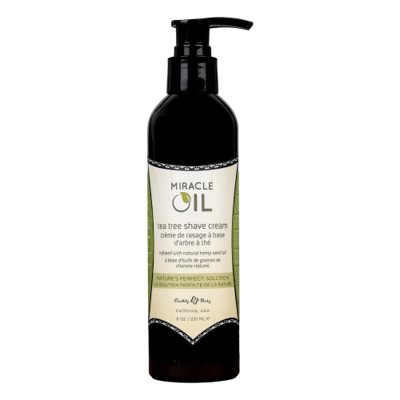 HEMP SEED Miracle Oil Tea Tree Shave Cream skutimosi kremas, 237 ml