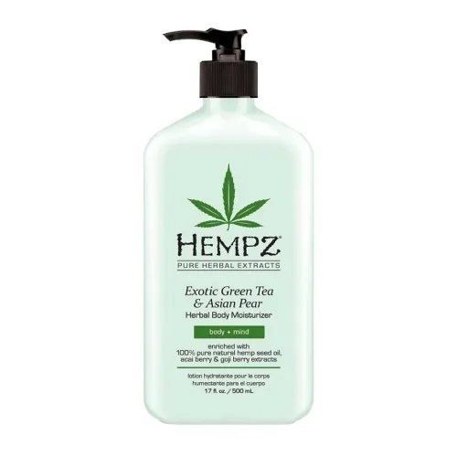 Hempz drėkinantis kūno kremas Exotic Green Tea & Asian Pear, 500 ml