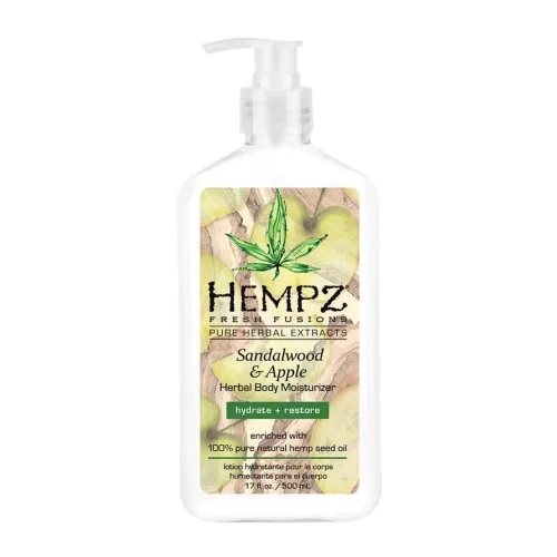 Hempz drėkinantis kūno kremas Sandalwood & Apple, 500 ml