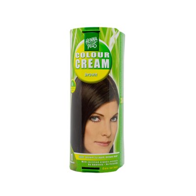 HENNAPLUS dažantis kremas Colour Cream, spalva ruda 4, 60 ml