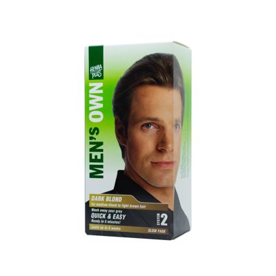 HENNAPLUS Plaukų dažai vyrams MEN‘s OWN, spalva tamsus blondinas, 80 ml